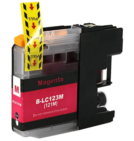 Brother LC123M magenta printerpatron 600 sider – alternativ – LC123M