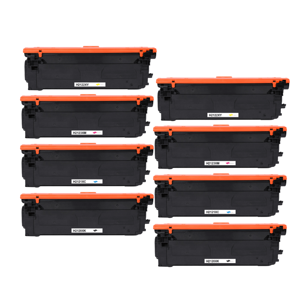 Pakke sæt HP 212X – 2x4 farver BK-C-M-Y – alternativ – 86.000 sider