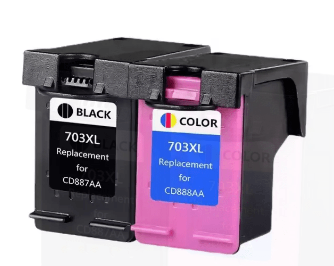 Pakke sæt HP 703XL – 1 Sort, 1 farver – alternativ – 36 ml