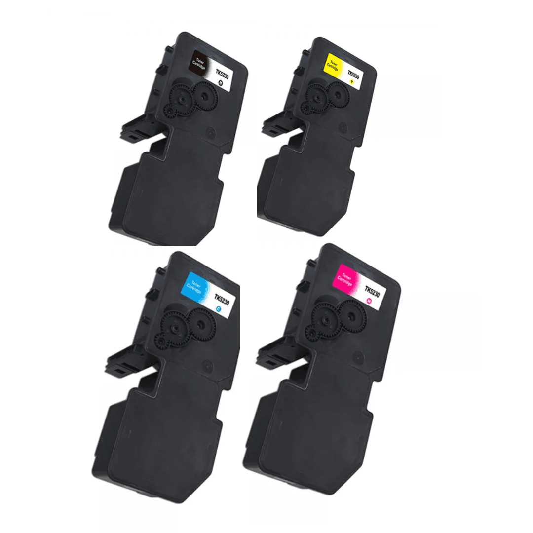 Sæt af Kyocera TK-5230 1x BK/C/M/Y 9.200 sider – kompatible