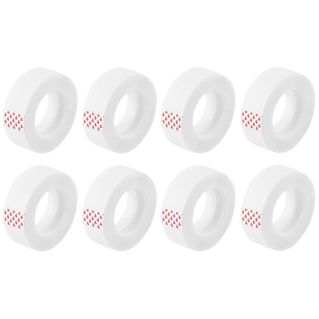 Tape Klar 8 stk - 19mm x 33 meter 50MIC