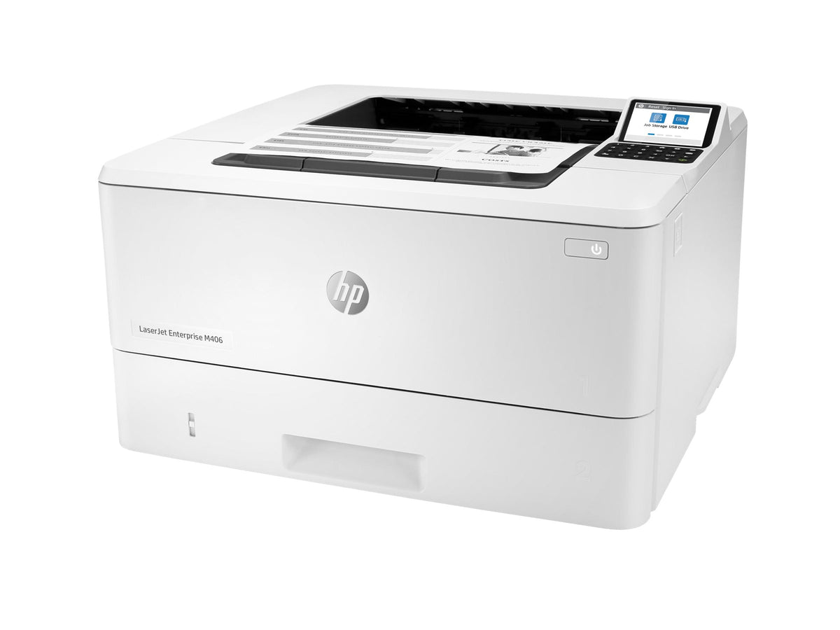 HP LaserJet Enterprise M406dn zwart-witlaserprinter