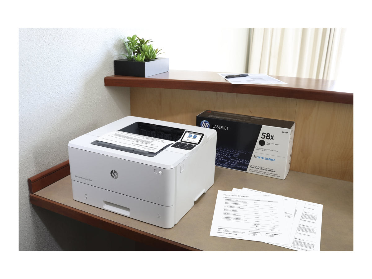 HP LaserJet Enterprise M406dn zwart-witlaserprinter