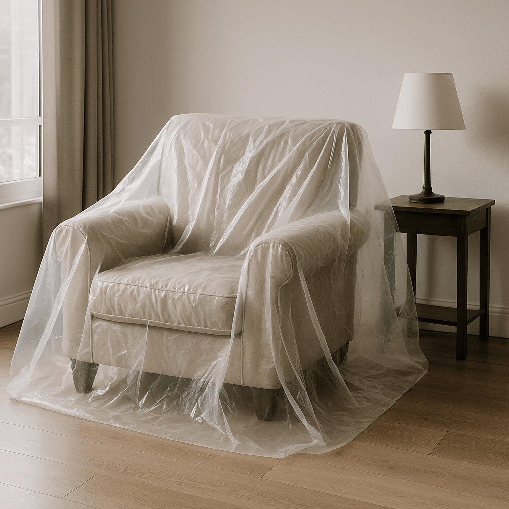 Afdækningsplast - 4x5 Meter