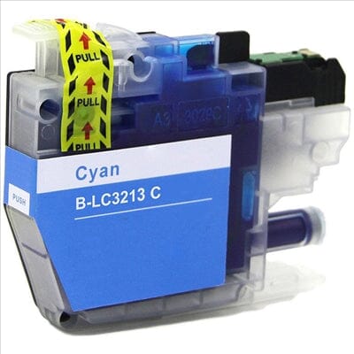 Brother LC3213 C cyan printerpatron 10 ml alternativ – LC3213C