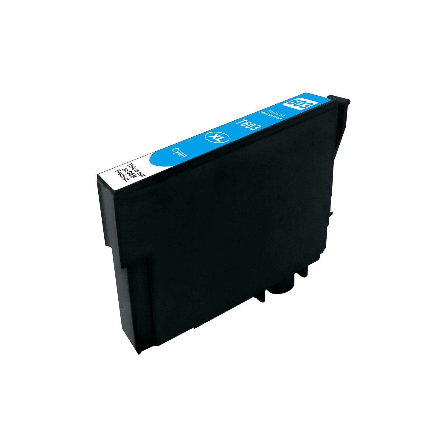 Epson 603XL cyan printerpatron 9 ml C13T03U24010 – alternativ