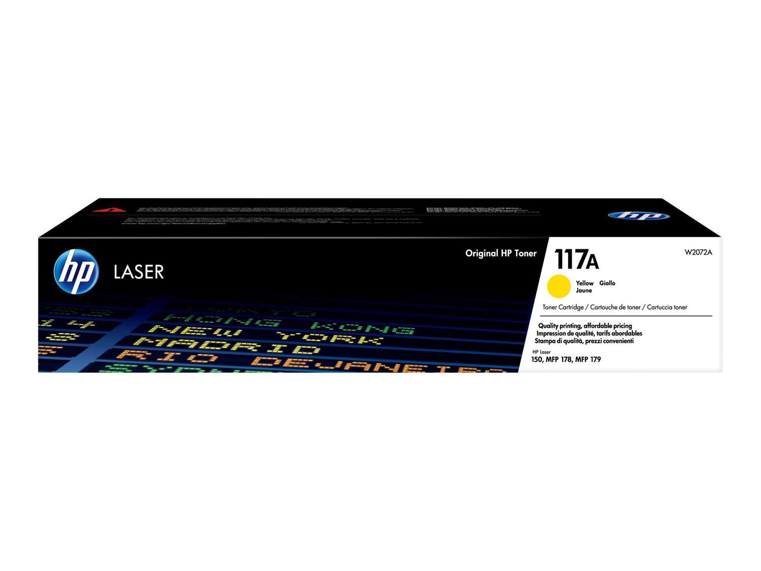 HP 117A Gul 700 sider Toner W2072A