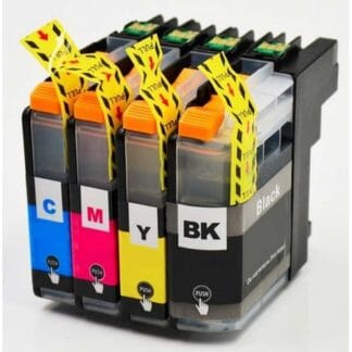 Pakke sæt Brother LC123 – 4 farver BK-C-M-Y – alternativ