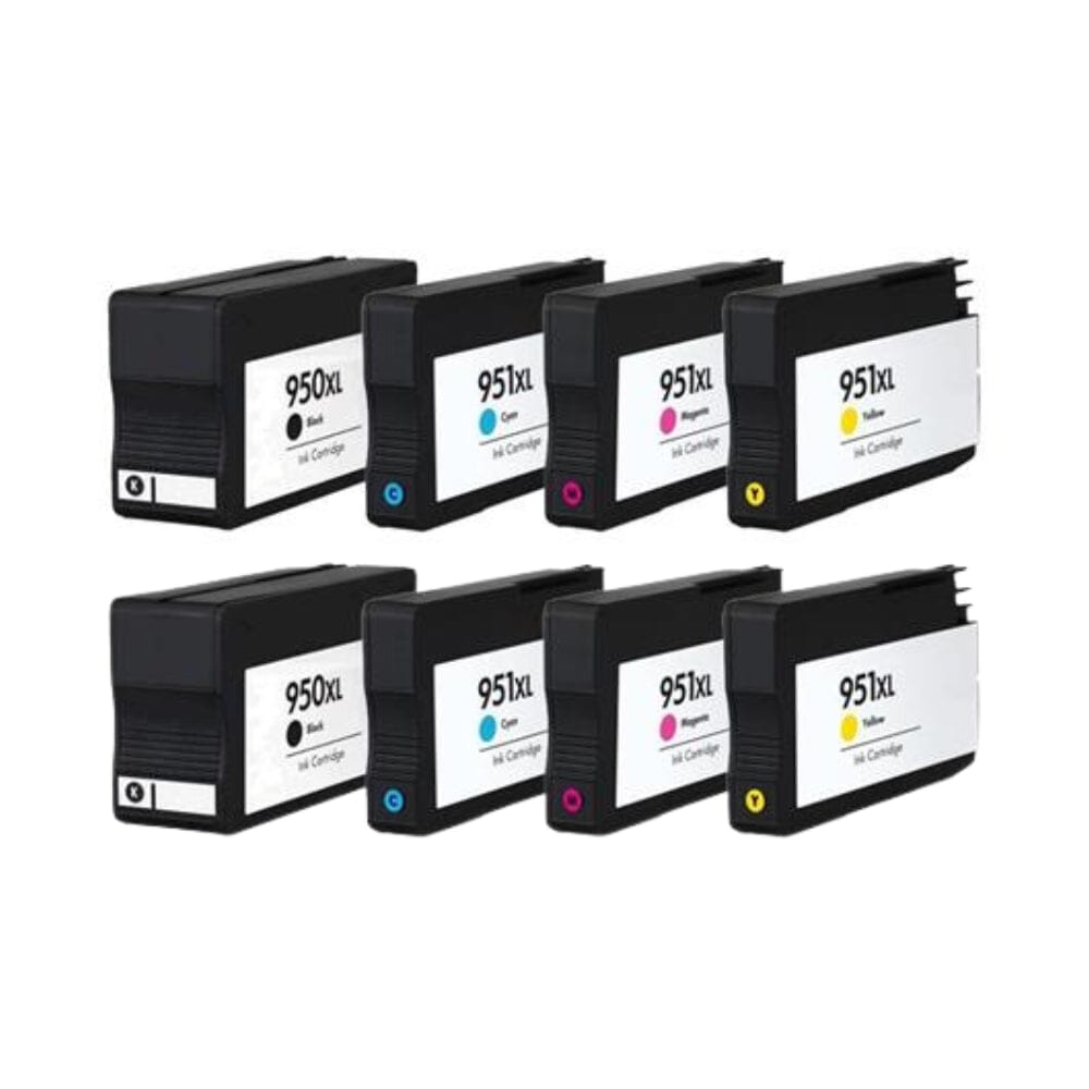 Pakke sæt HP 950XL / 951XL – 4 farver 2 x BK-C-M-Y – alternativ – 320 ml