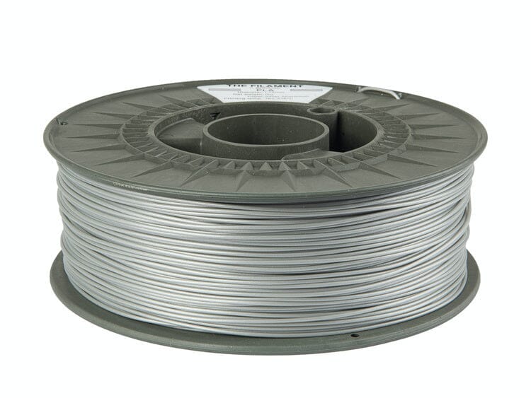 The Filament - PLA - Silver Aluminium - 1.75mm - 1kg